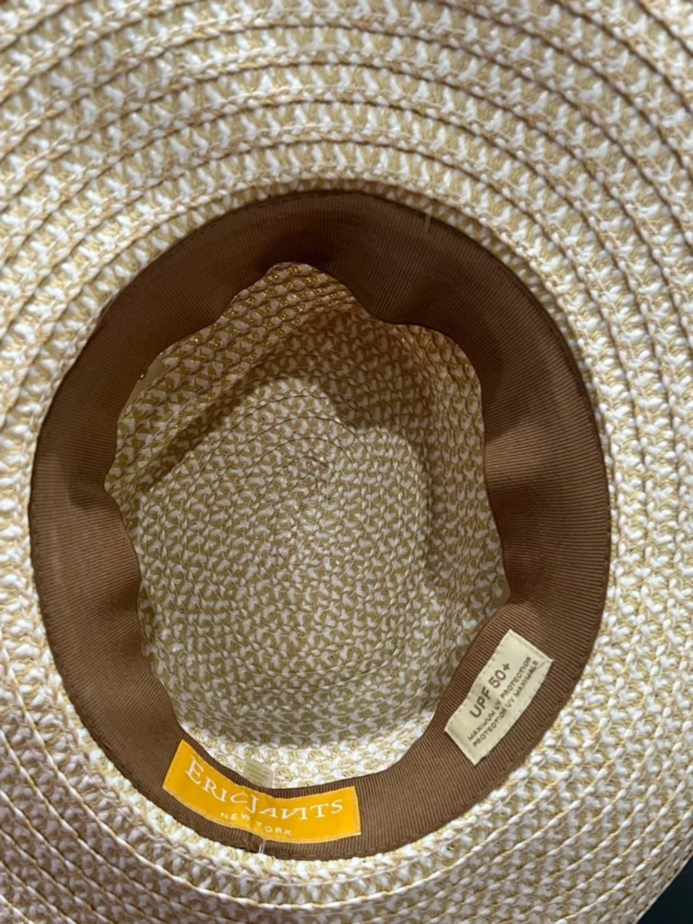 Eric Javits Western Straw Hat - Picture 9 of 10